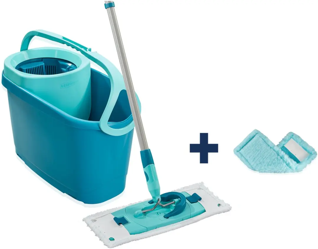 Leifheit Clean Twist Vloerwisser M - Klittenband Ergo 33cm - afbeelding 2 van 3
