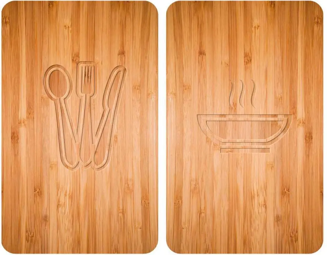 Wenko Lunch Inductie Beschermplaat 52x30cm - Bruin - afbeelding 4 van 4
