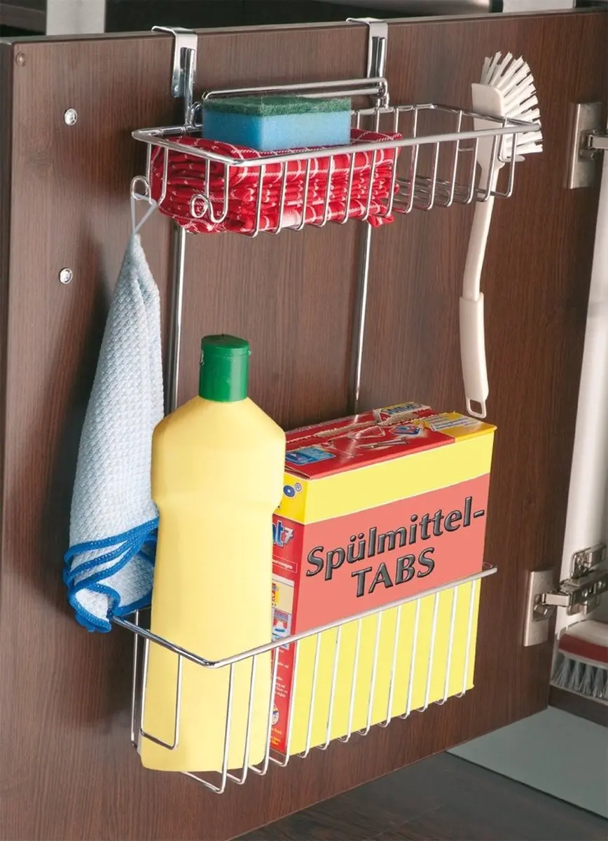 Wenko Ophangbaar Keukenrek Flexi Chrome - afbeelding 2 van 6