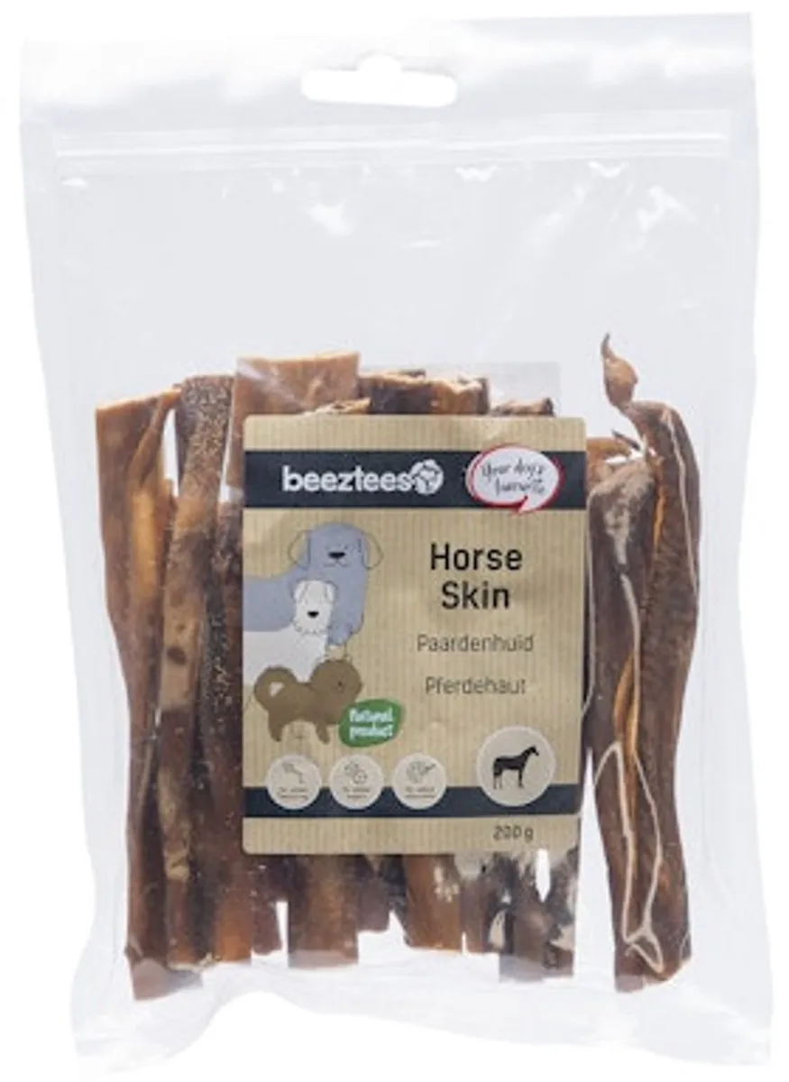 Beeztees Paardenhuid Hondensnack 200g