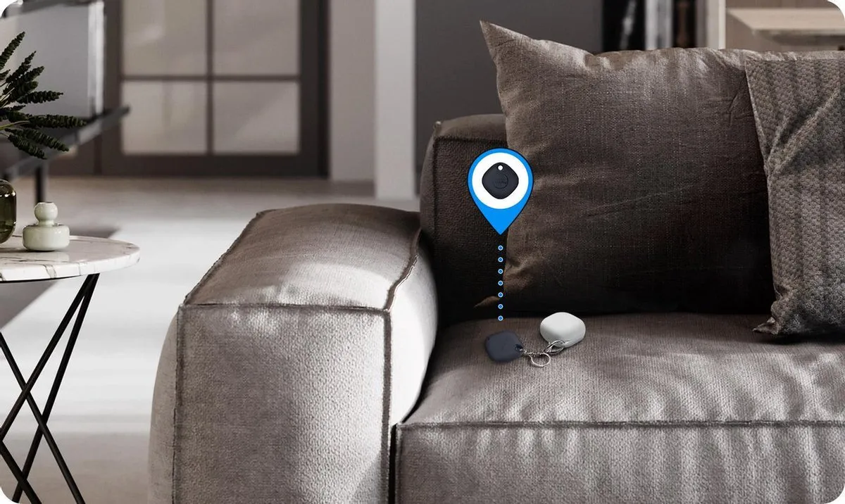 Samsung Galaxy SmartTag Bluetooth Tracker 4 Stuks - Zwart