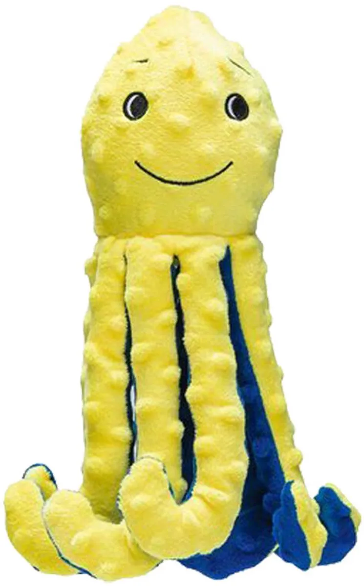 Beeztees Pluche Hondenspeeltje Octopus Amy Blauw 56 x 16 x 14,5 cm - Hond