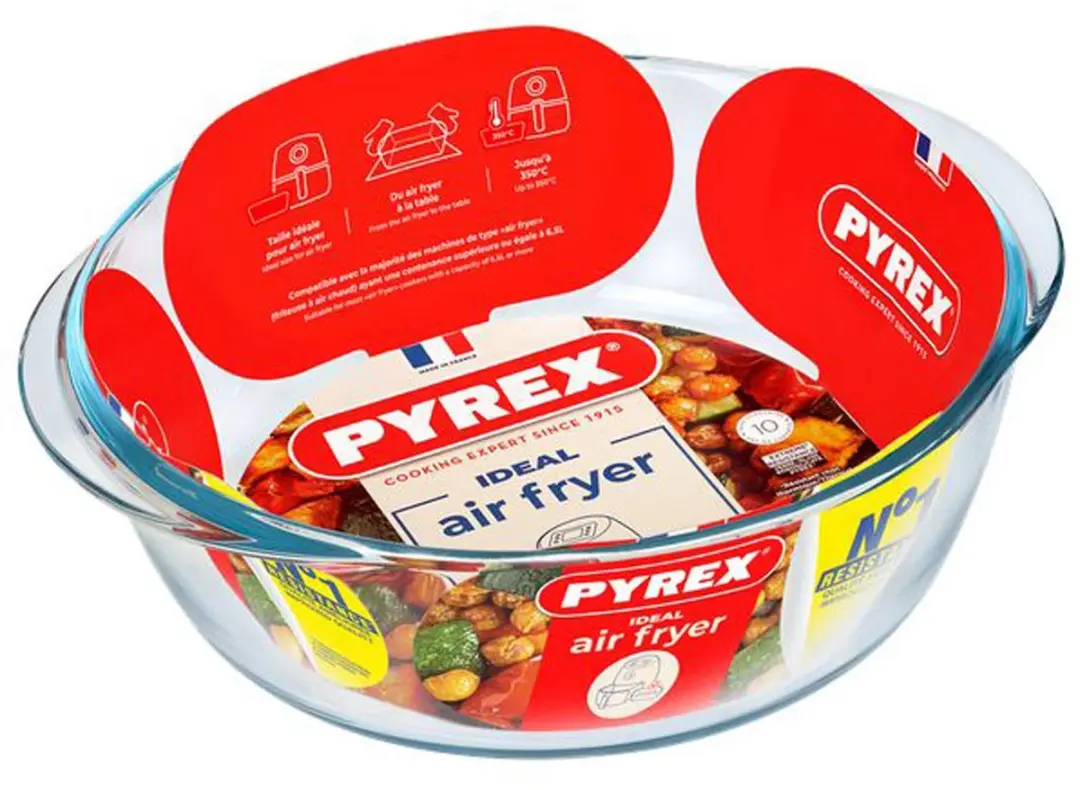 Pyrex Airfryer Ronde Ovenschaal 20x18x7cm