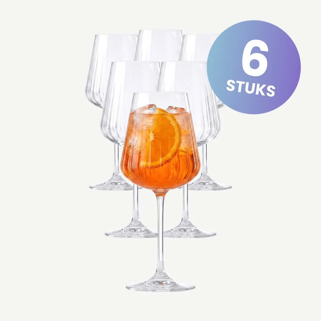 RCR Timeless Spritzglas 49cl - 6 stuks - afbeelding 3 van 6