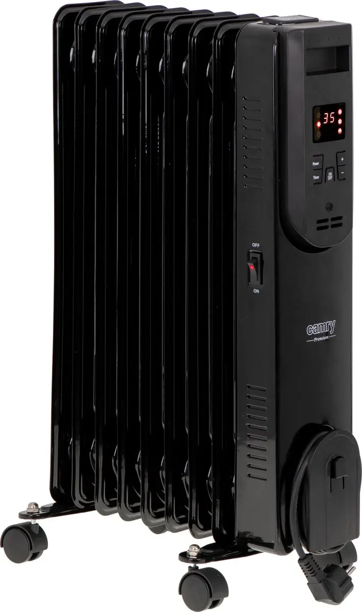 Camry CR 7813 Oliegevulde Radiator - 2500W - Zwart - afbeelding 5 van 6