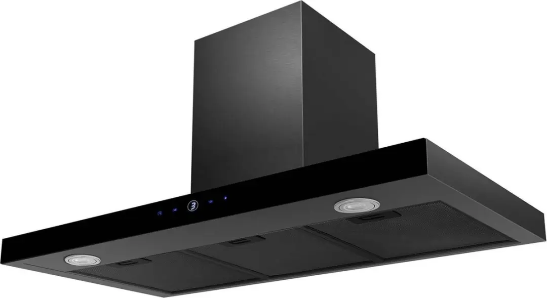 Afzuigkap 90 cm Zwart Berdsen BT-218