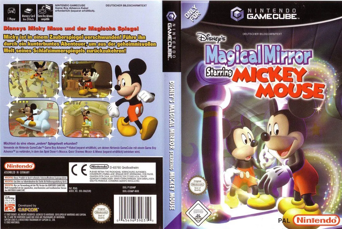 Nintendo Disney Mickey Mouse Magische Spiegel - 2 Spelers