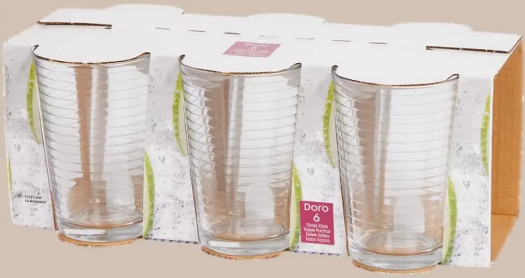 Pasabahce waterglazen Doro 6 stuks