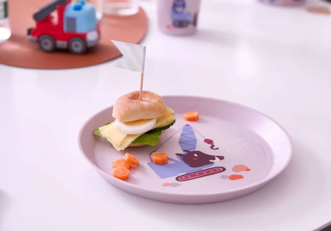 Koziol Kinderbord - Ø20,5cm - afbeelding 3 van 4