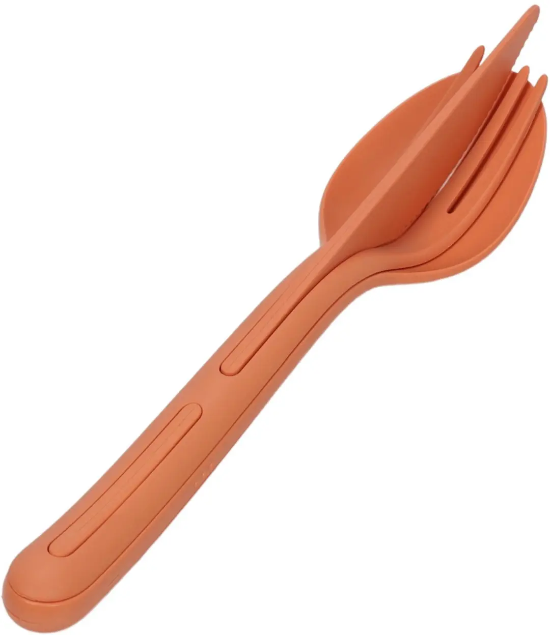 Koziol KLIKK Toeristisch Bestekset - Strong Coral - afbeelding 6 van 6