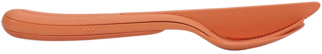 Koziol KLIKK Toeristisch Bestekset - Strong Coral - afbeelding 3 van 6