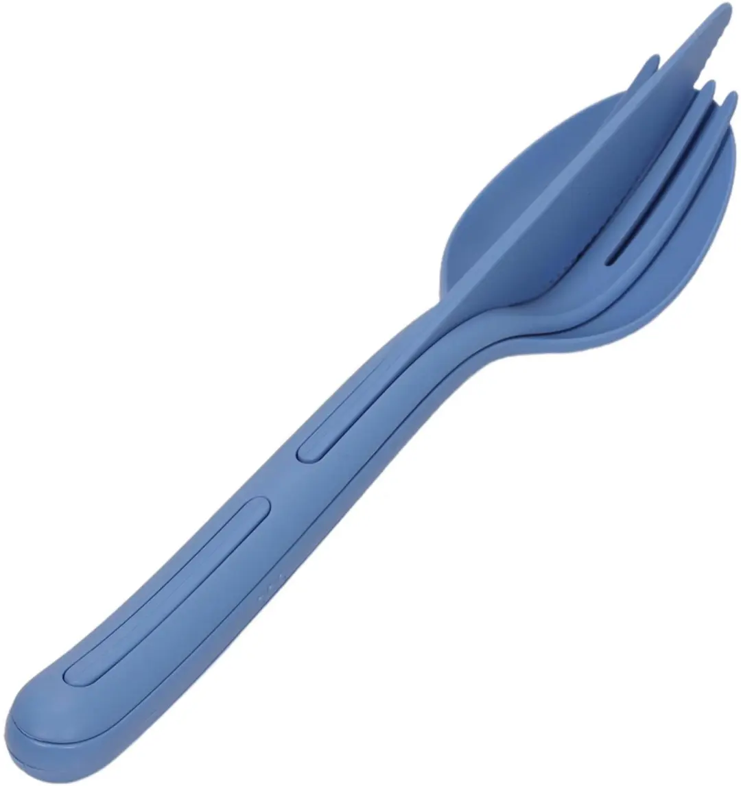 Koziol KLIKK Toeristisch Bestekset - Strong Blue - afbeelding 5 van 5