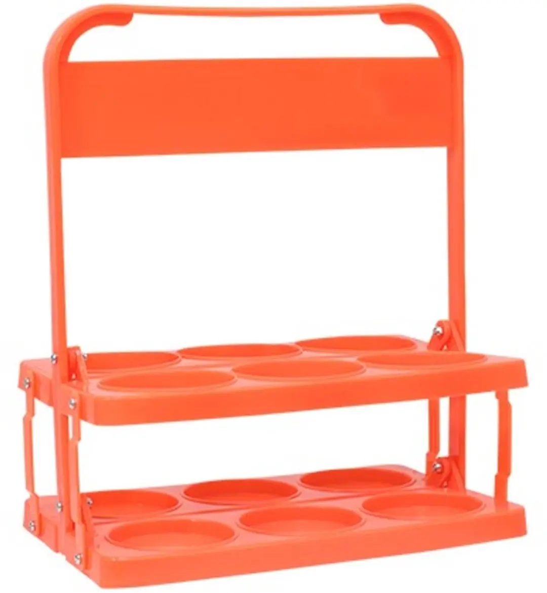 Softee PVC Flessenhouder Basic voor 6 Flessen 750ml - Blanco - afbeelding 2 van 3