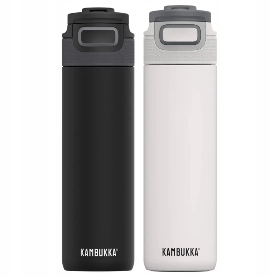 Kambukka Elton 600ml Thermosfles Duo Krijt Wit + Nightfall