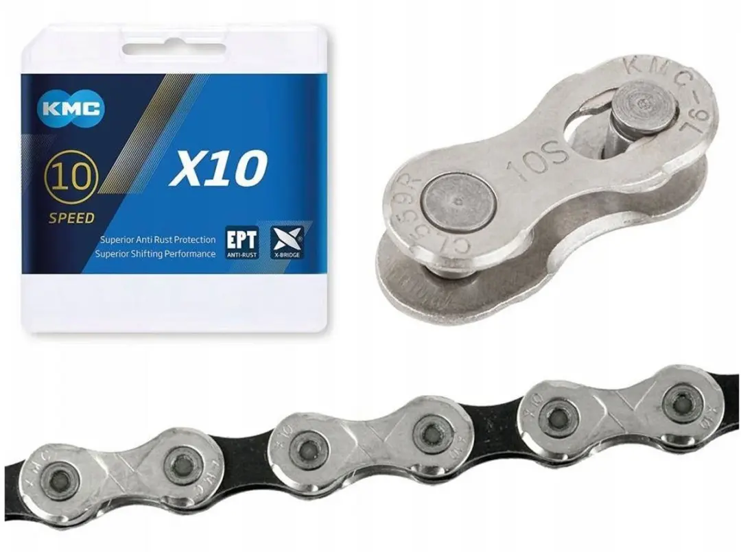 KMC X10 Fietsketting 116 schakels + Quick-Link