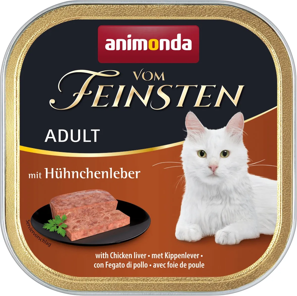 Animonda Vom Feinsten Adult Kippenlever 32x100g