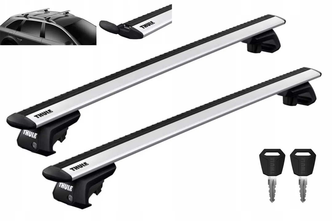 Thule Wingbar EVO dakdragerset Volvo XC70 (2008-2016) zilver