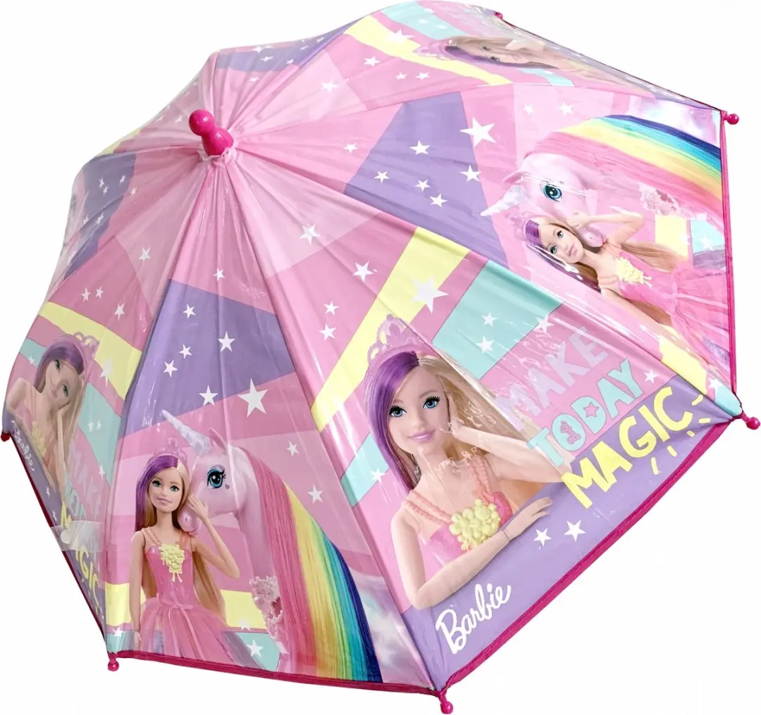 Roze Barbie paraplu
