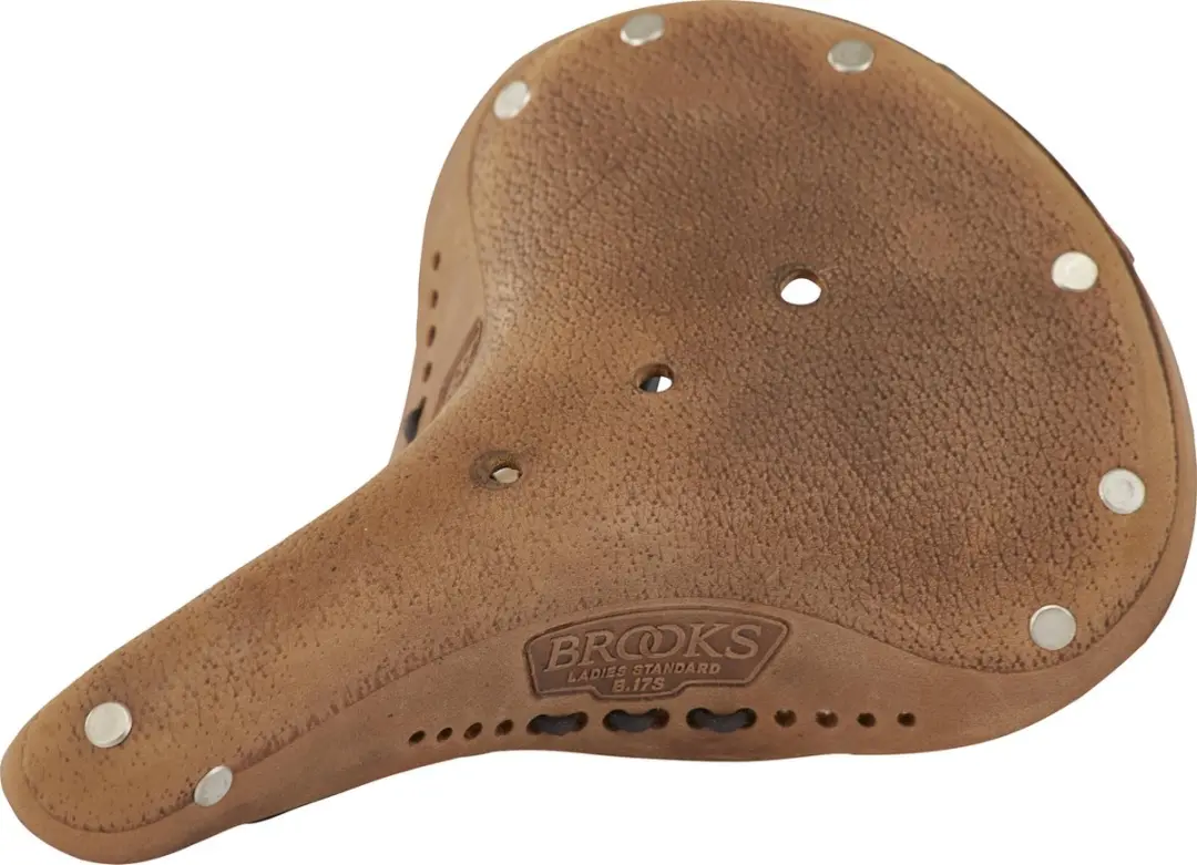 Brooks zadel B17S aged dames bruin