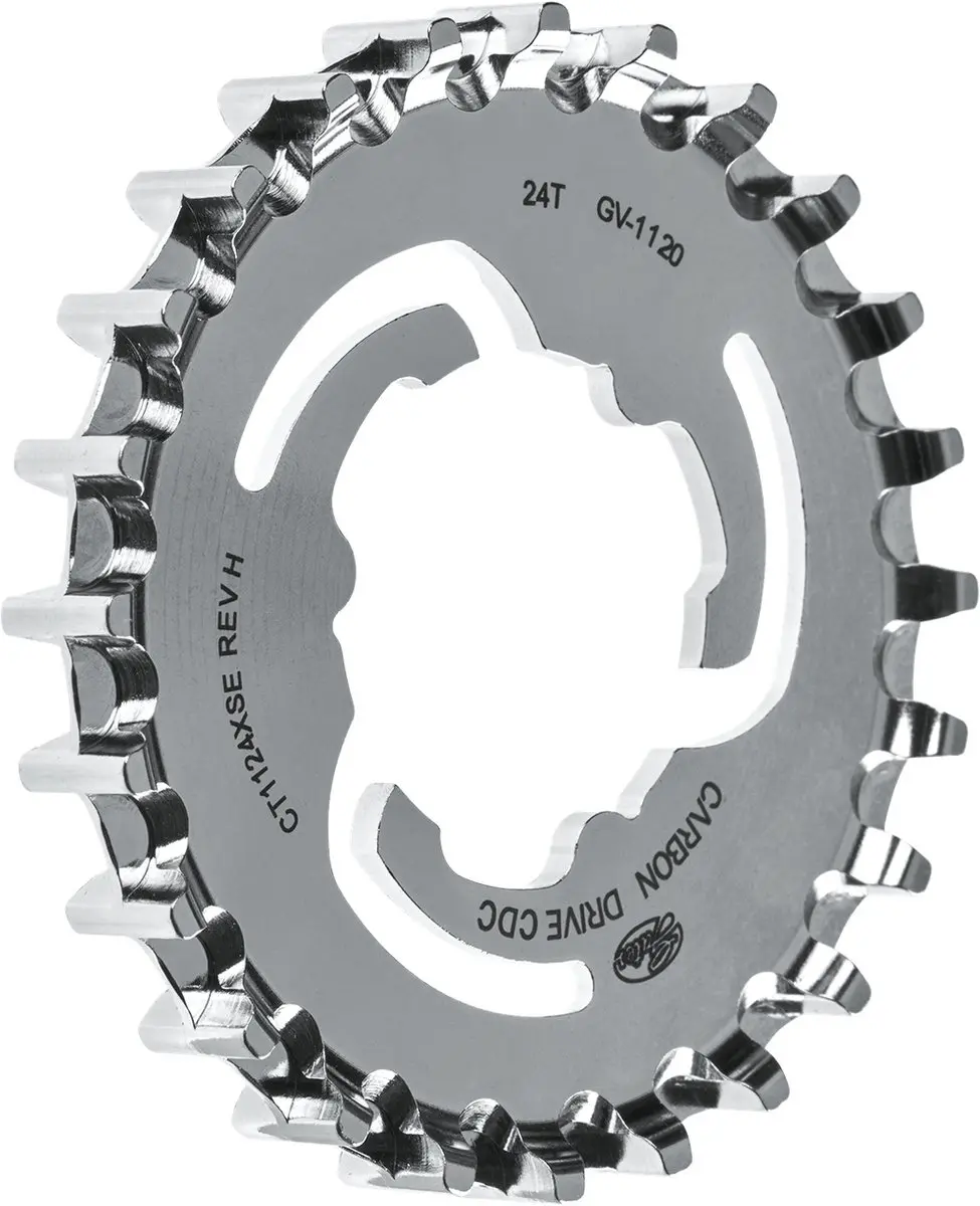Gates CDX Fin Line achtertandwiel 24t Alfine/Nexus/Sturmey