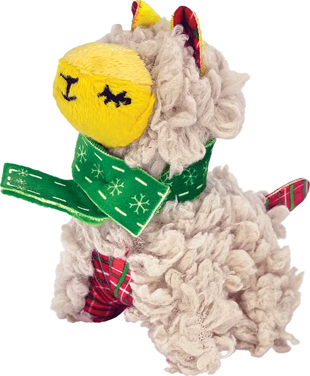 KONG Softies Scrattles Lama - Blauw - afbeelding 2 van 2