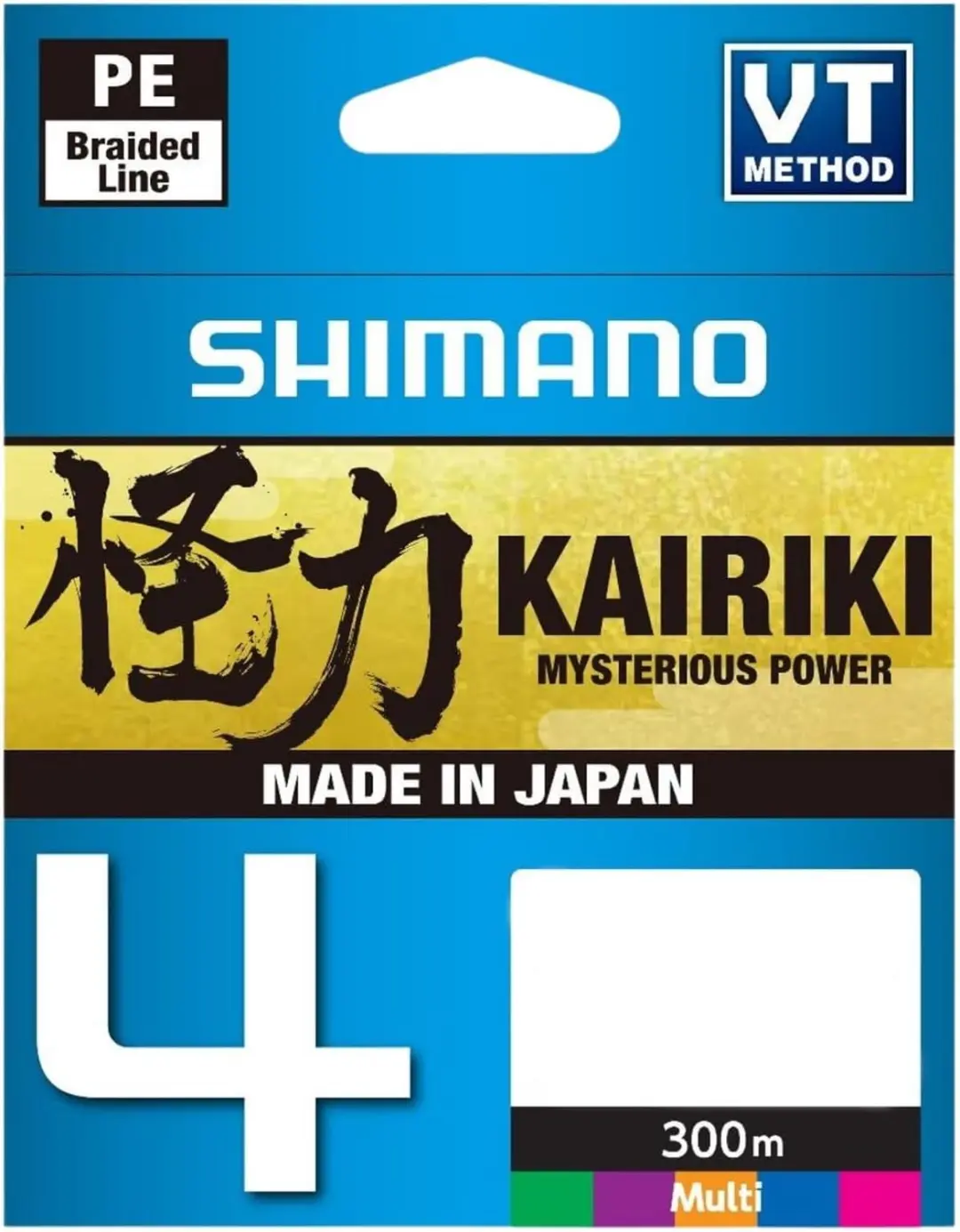 Shimano Kairiki 4 Braided Vislijn
