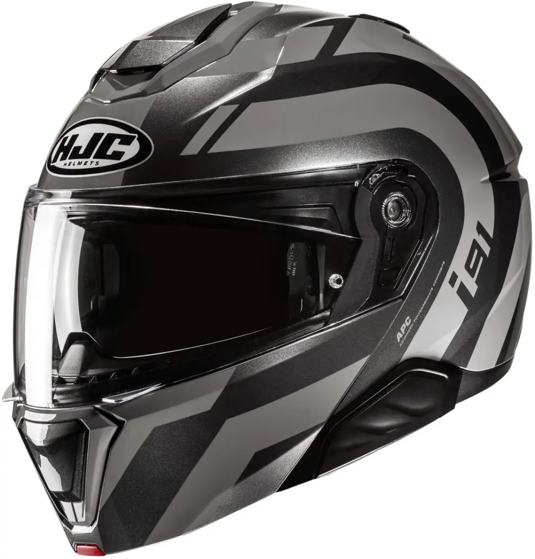 HJC i91 Arven Systeemhelm - Zwart/Grijs - XS - afbeelding 2 van 2
