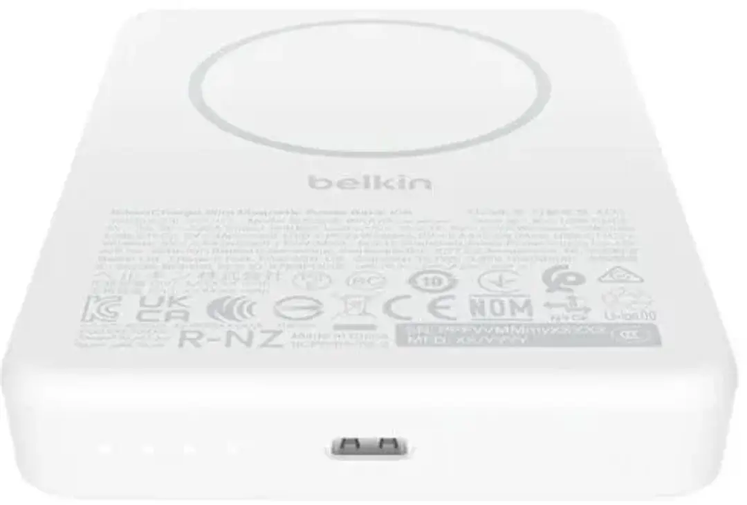 Belkin BoostCharge Slim BPD015HQWH Powerbank - Wit - afbeelding 5 van 6
