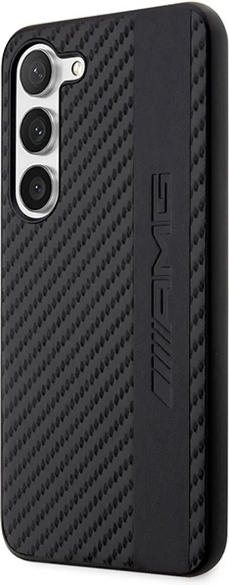 Mercedes-Benz AMG Carbon Back Cover Galaxy S23 - Zwart - afbeelding 2 van 6
