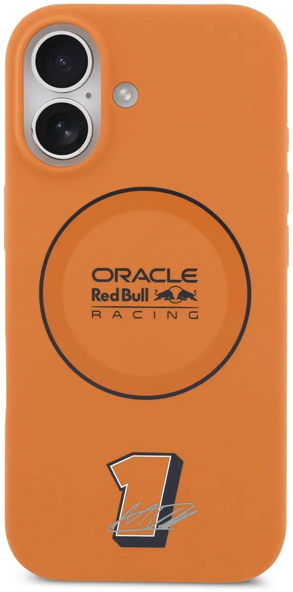 Red Bull Silicone Ring Hoesje iPhone 17 - MagSafe - Oranje - afbeelding 2 van 6
