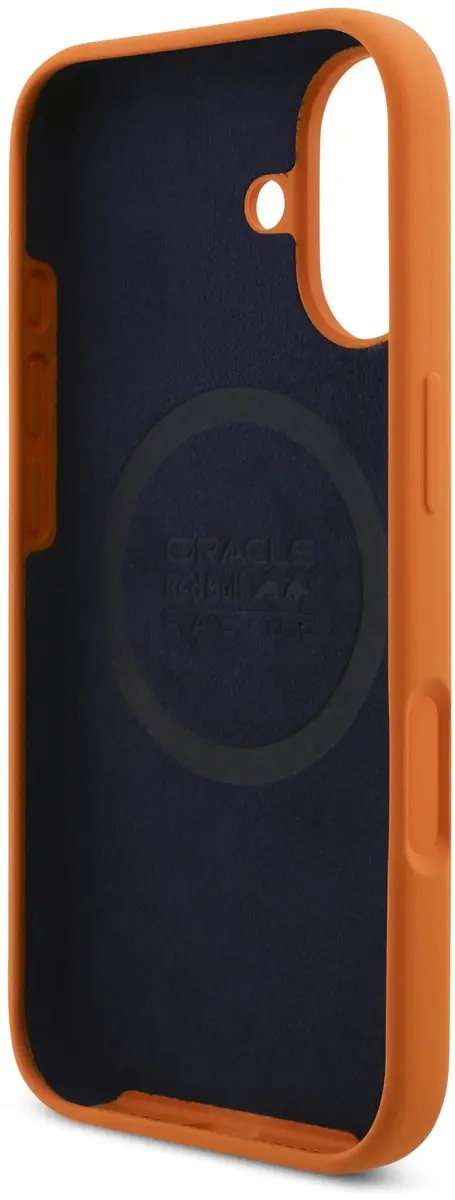 Red Bull Silicone Ring Hoesje iPhone 17 - MagSafe - Oranje - afbeelding 5 van 6
