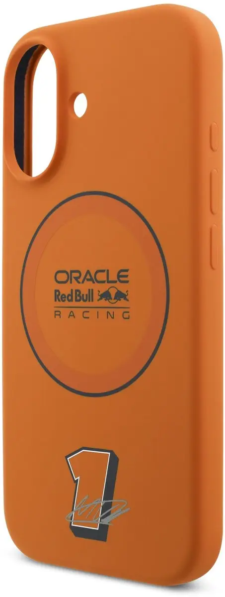 Red Bull Silicone Ring Hoesje iPhone 17 - MagSafe - Oranje - afbeelding 3 van 6