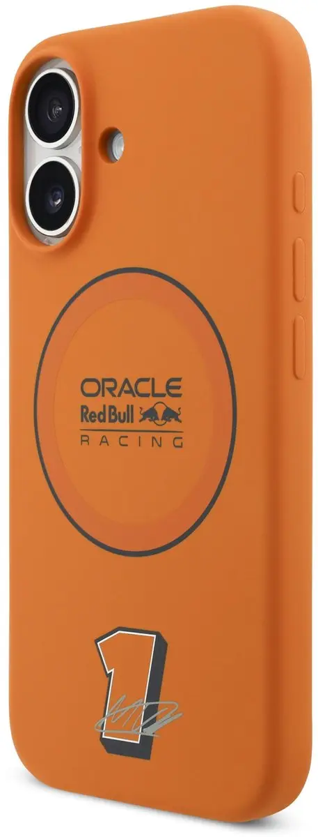 Red Bull Silicone Ring Hoesje iPhone 17 - MagSafe - Oranje - afbeelding 4 van 6