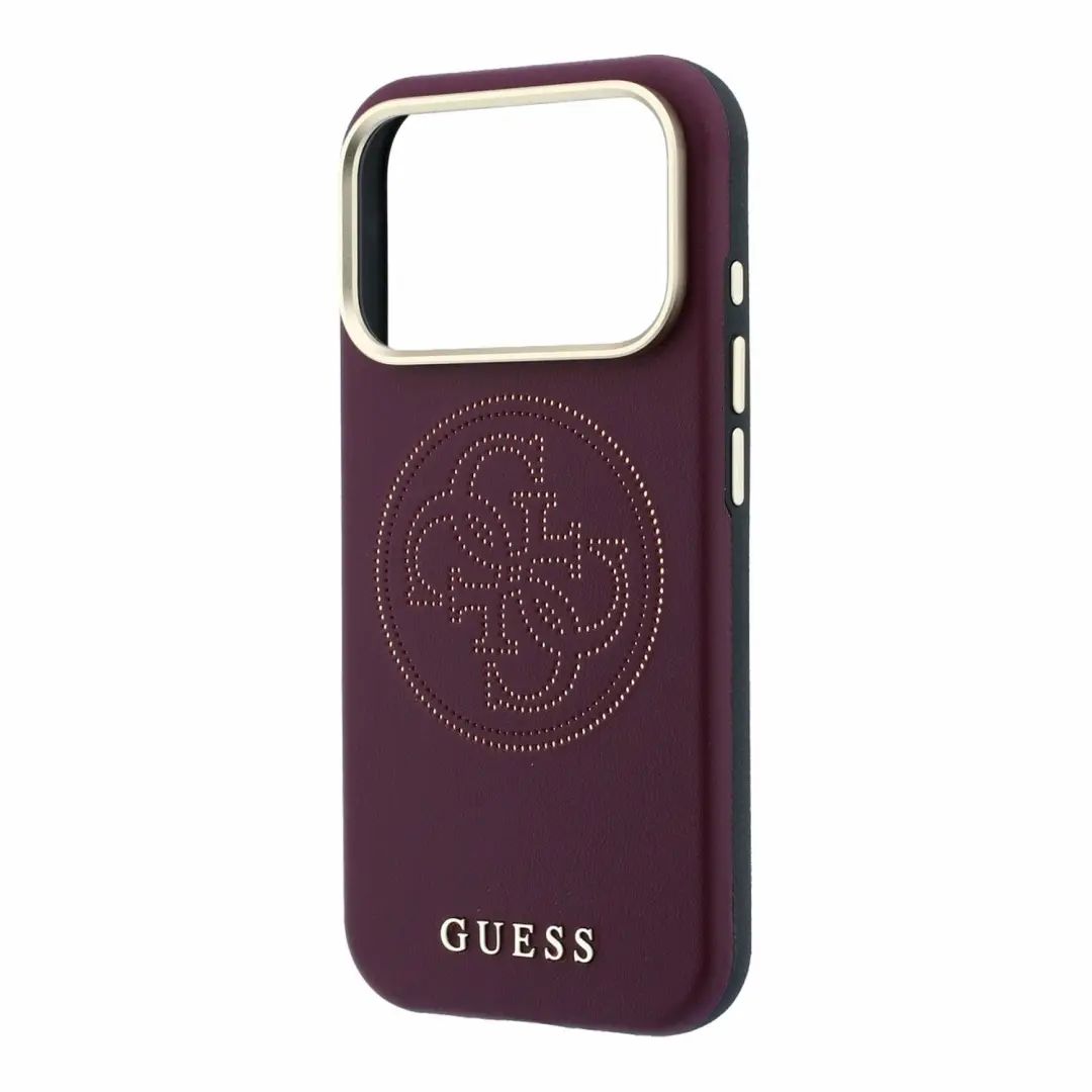 Guess Hoesje iPhone 17 Pro / 18 Pro MagSafe - Bordeaux - afbeelding 4 van 6