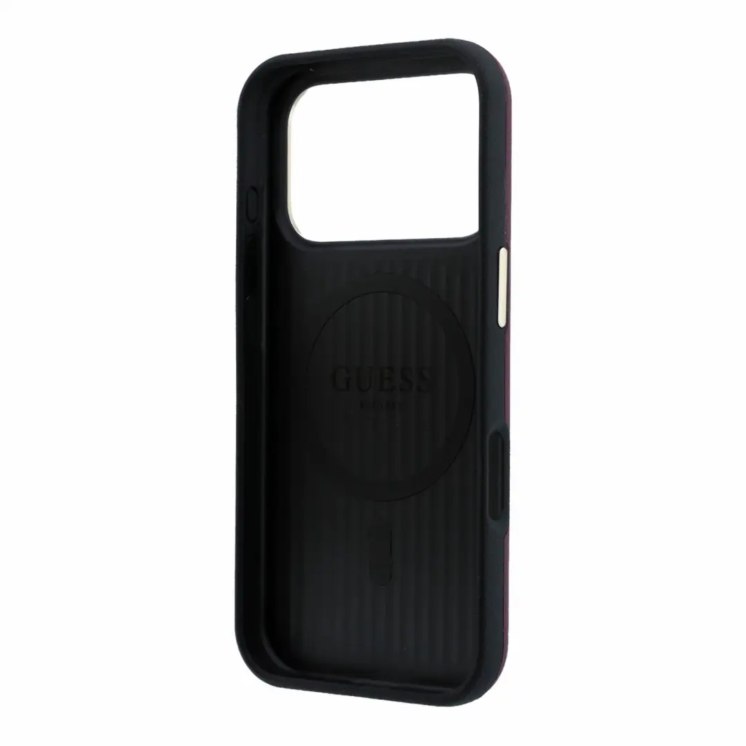 Guess Hoesje iPhone 17 Pro / 18 Pro MagSafe - Bordeaux - afbeelding 6 van 6