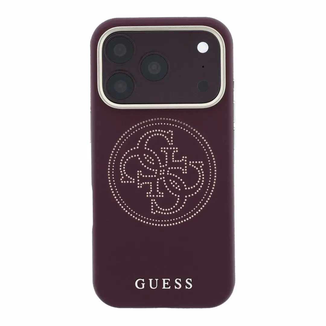Guess Hoesje iPhone 17 Pro / 18 Pro MagSafe - Bordeaux - afbeelding 3 van 6