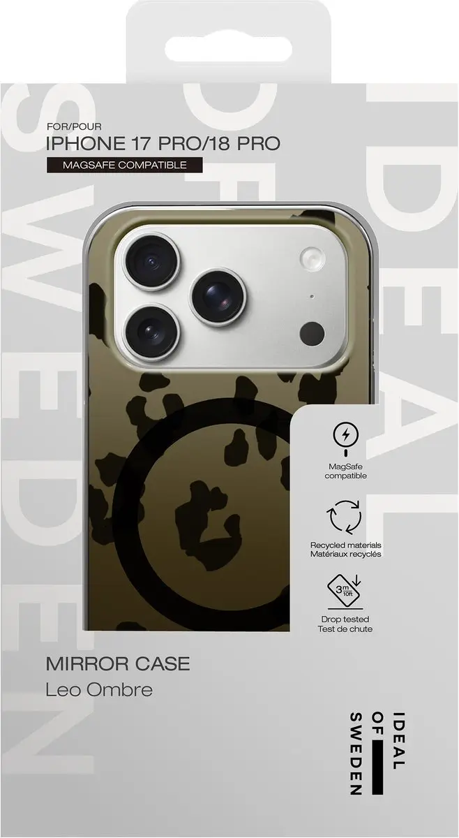 iDeal of Sweden Mirror Case iPhone 18 Pro - Leo Ombre - afbeelding 4 van 5