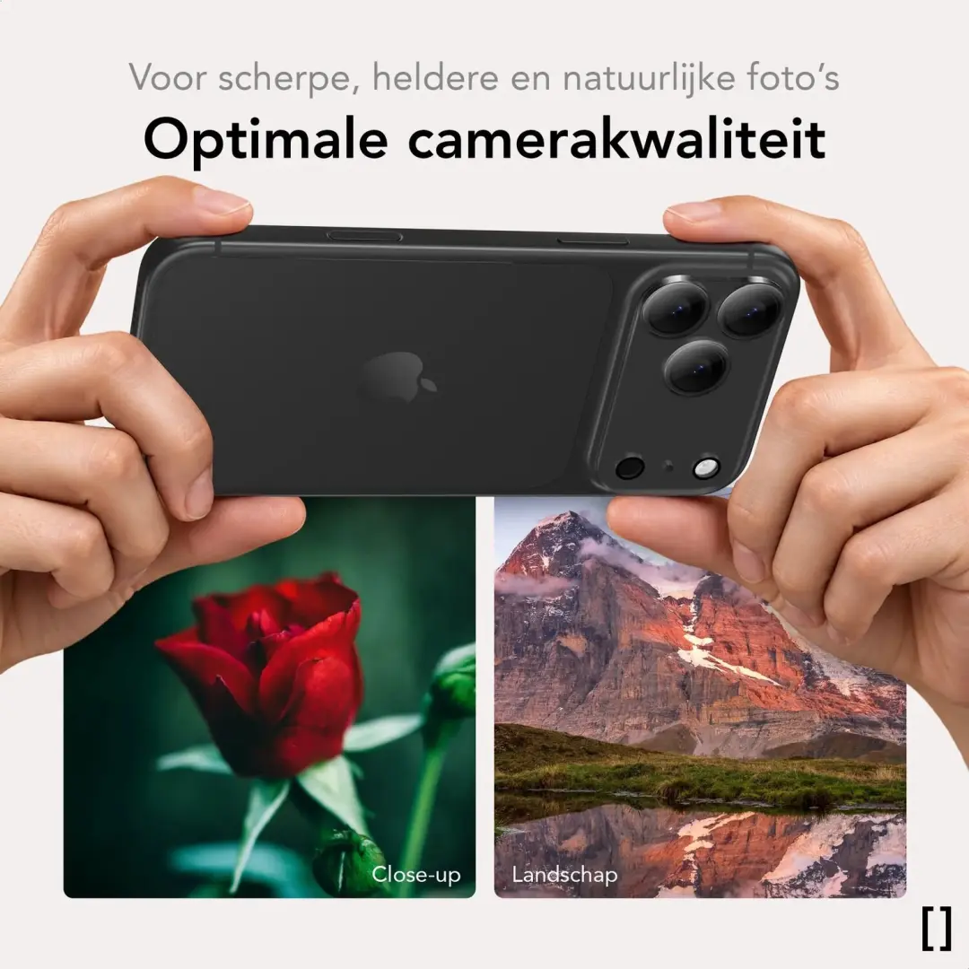 NEKIT Prism Cameralensbeschermer iPhone 18 Pro - Transparant - afbeelding 3 van 6