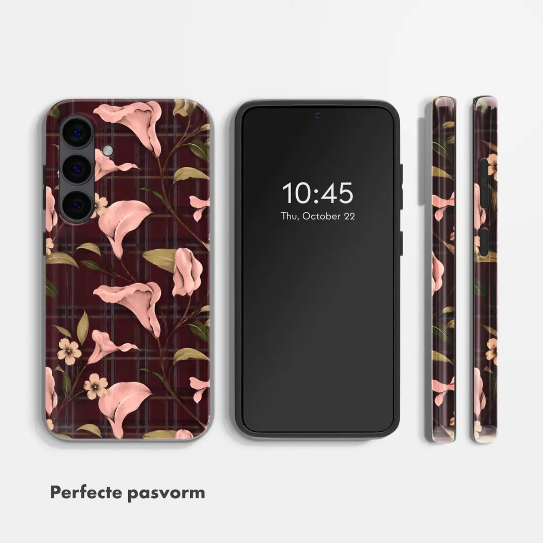 Selencia Vivid Backcover Samsung Galaxy S24 hoesje - Autumn Muse - afbeelding 5 van 6