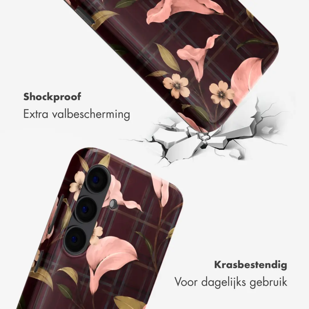 Selencia Vivid Backcover Samsung Galaxy S24 hoesje - Autumn Muse - afbeelding 3 van 6