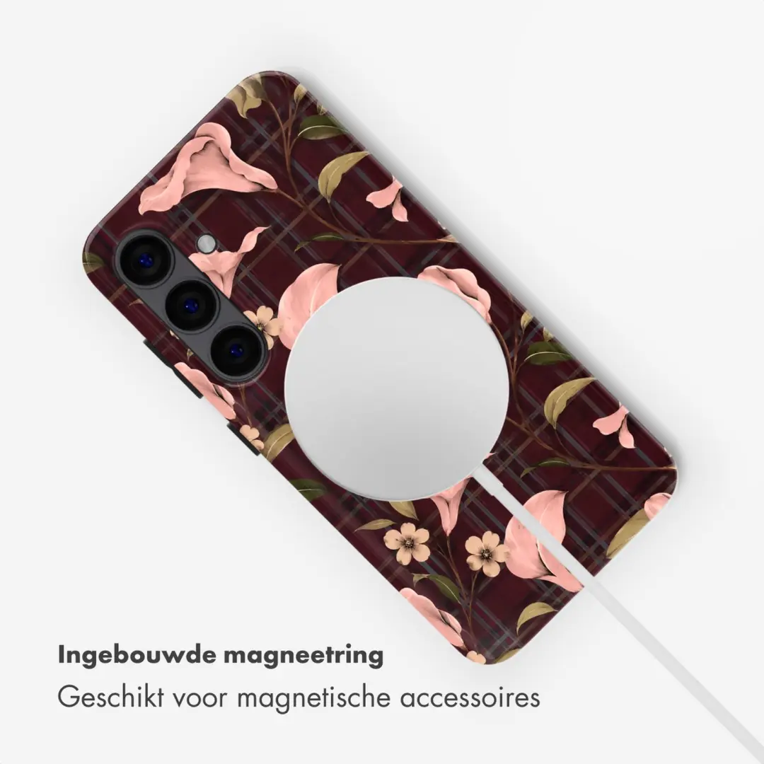 Selencia Vivid Backcover Galaxy S24 MagSafe - Autumn Muse - afbeelding 6 van 6
