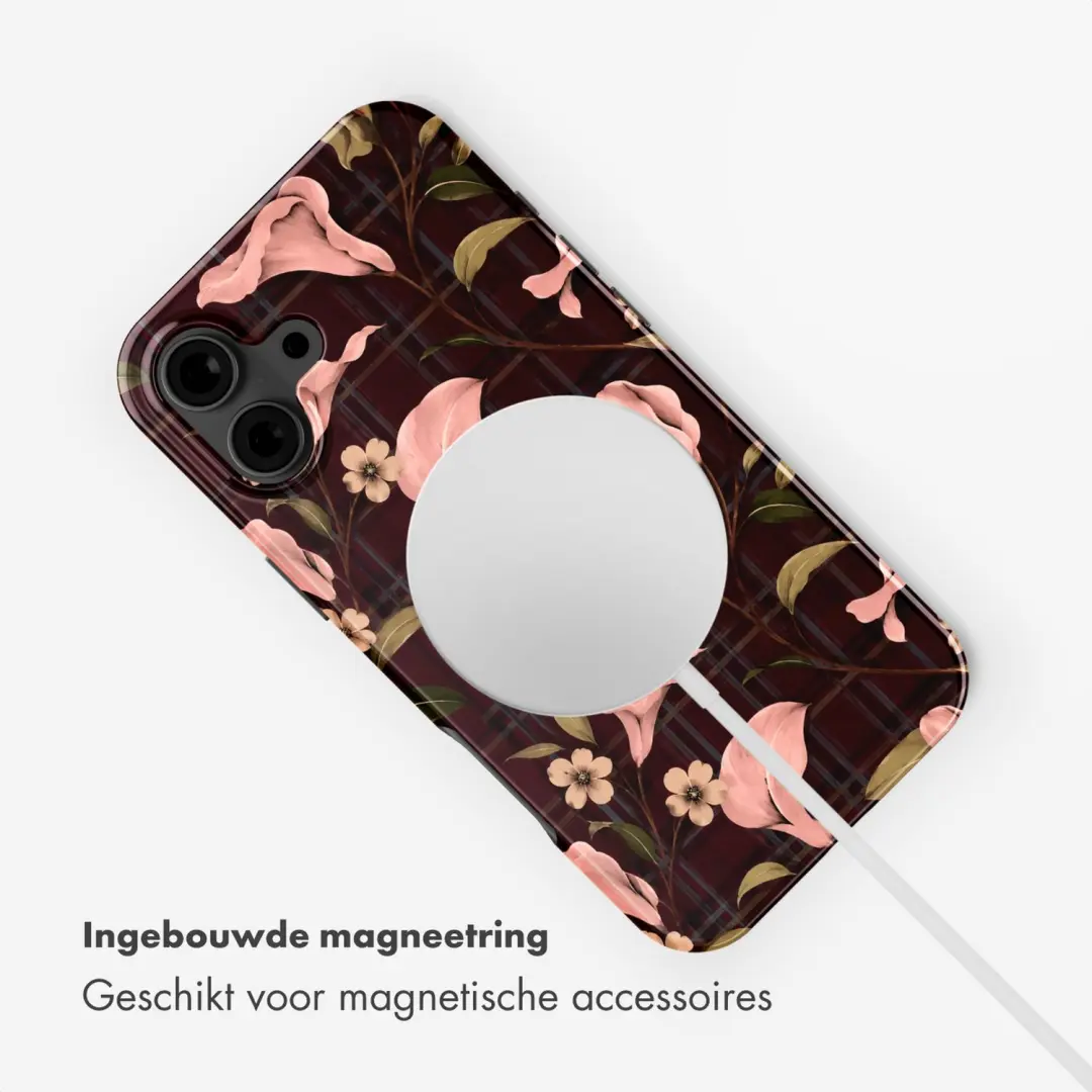 Selencia Vivid Hoesje iPhone 16 - MagSafe - Autumn Muse - afbeelding 5 van 6