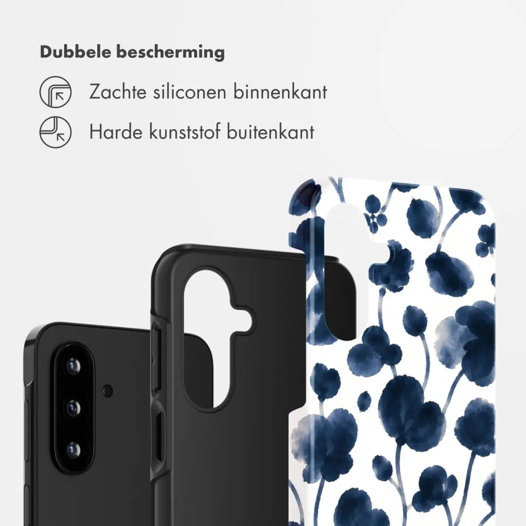 Selencia Vivid Hoesje Galaxy A17/A18 - Midnight Blossom - afbeelding 2 van 6