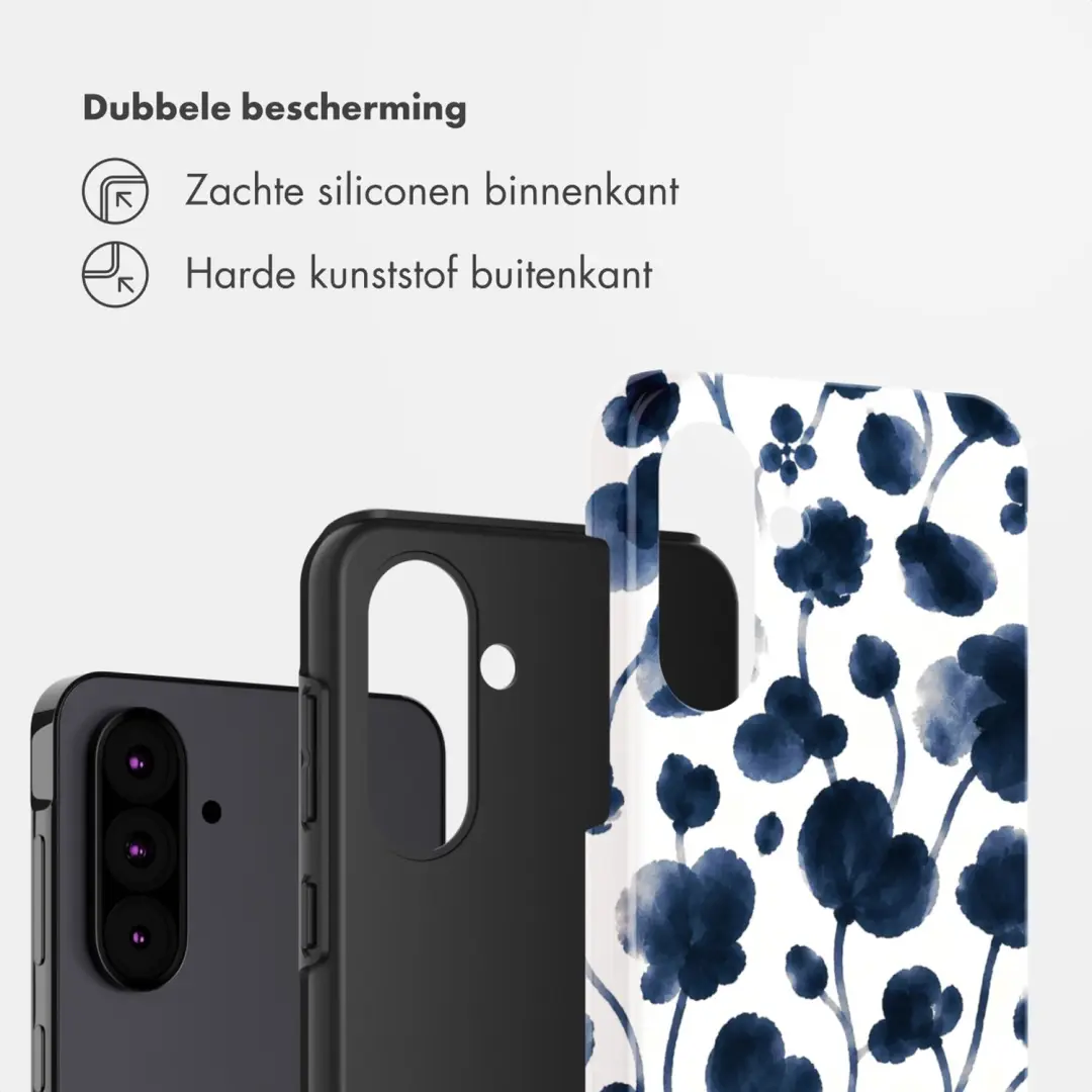 Selencia Vivid Hoesje Galaxy A36/A56 - Midnight Blossom - afbeelding 2 van 6