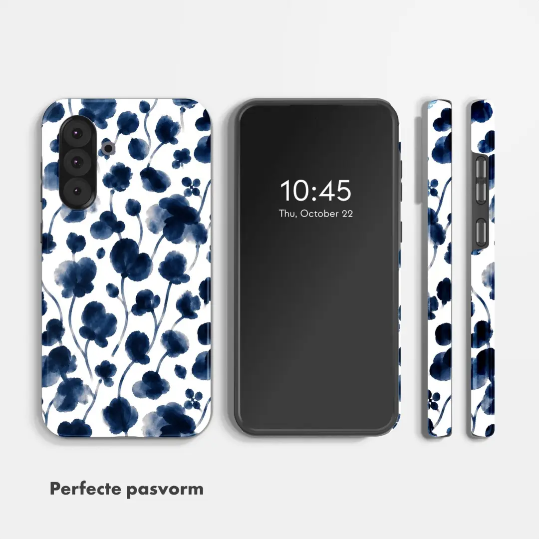Selencia Vivid Hoesje Galaxy A36/A56 - Midnight Blossom - afbeelding 5 van 6
