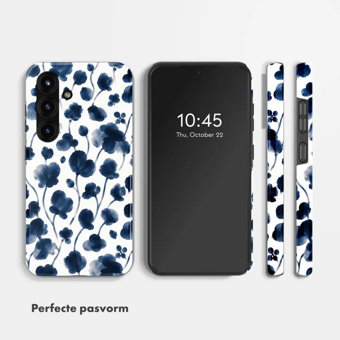 Selencia Vivid Hoesje Galaxy S25 - Midnight Blossom - afbeelding 5 van 6