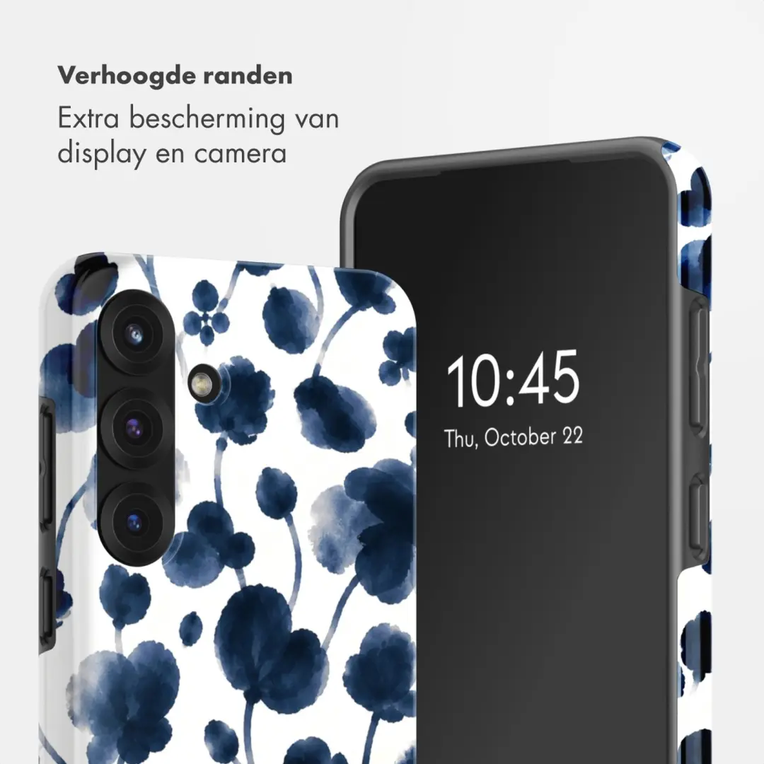 Selencia Vivid Hoesje Galaxy S25 - Midnight Blossom - afbeelding 4 van 6
