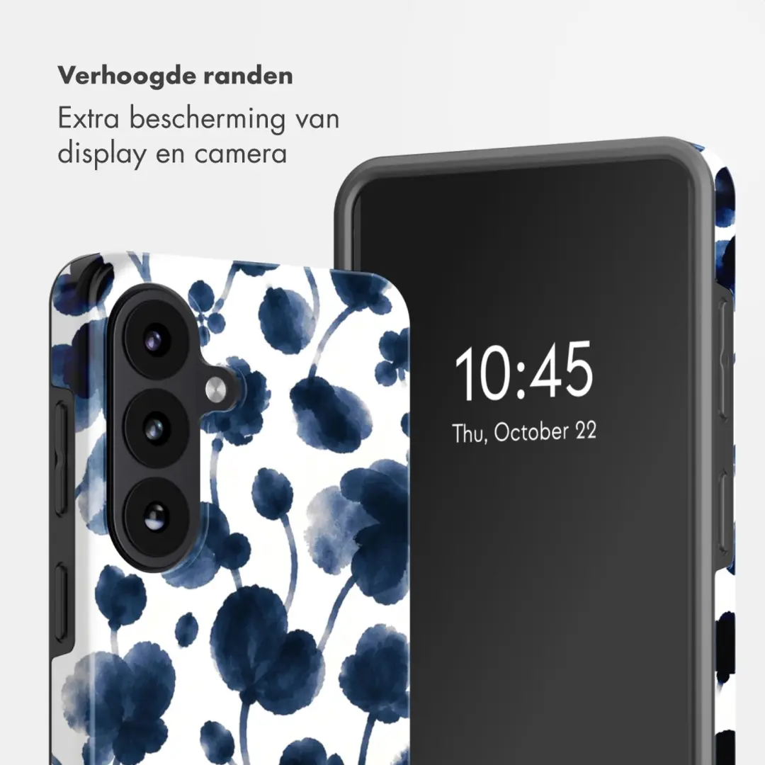 Selencia Vivid Backcover Samsung Galaxy S26 hoesje - Midnight Blossom - afbeelding 4 van 6