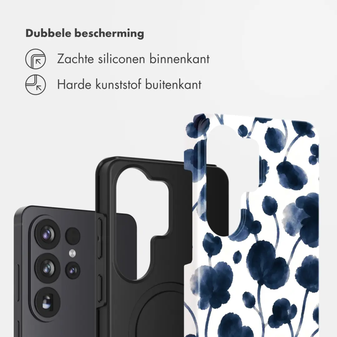 Selencia Vivid Hoesje Galaxy S26 Ultra - Midnight Blossom - afbeelding 2 van 5