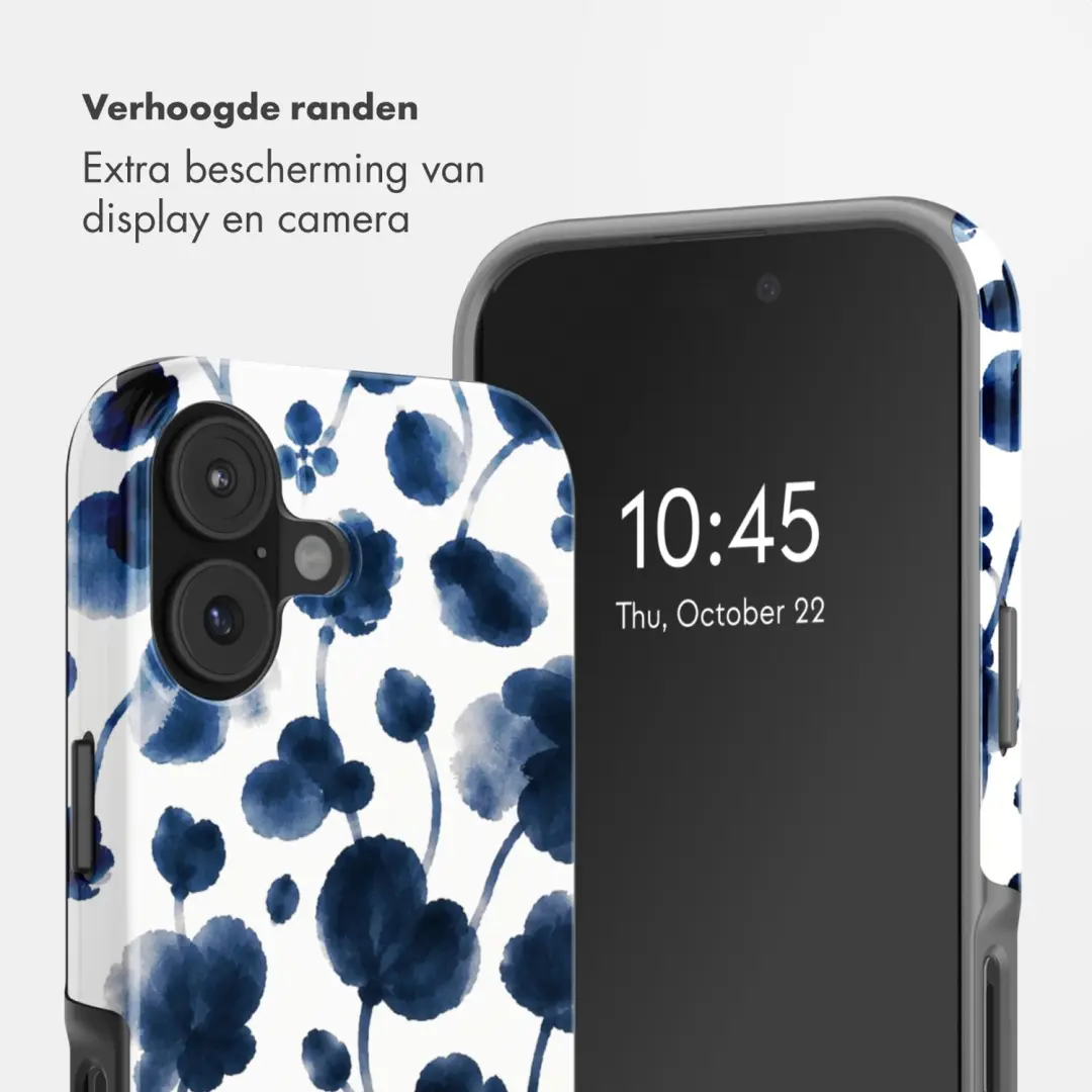 Selencia Vivid Hoesje iPhone 17 - Midnight Blossom - afbeelding 4 van 6